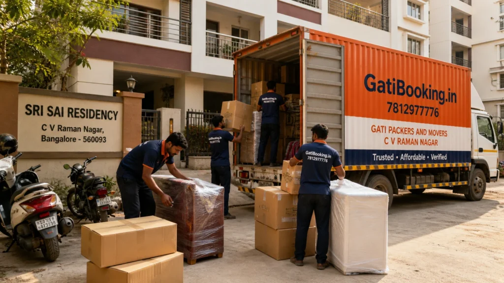 Packers and Movers C V Raman Nagar
