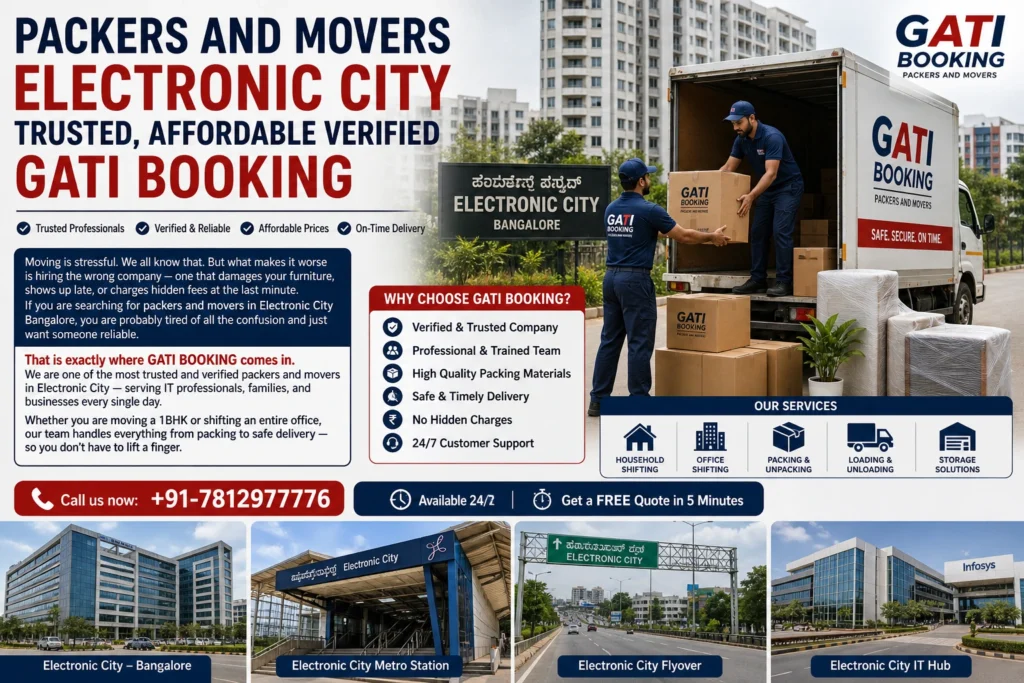 Packers and Movers Electronic City