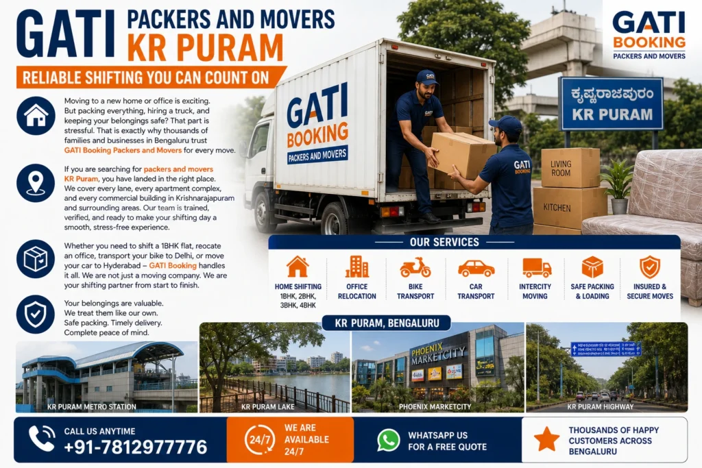 Packers and Movers KR Puram